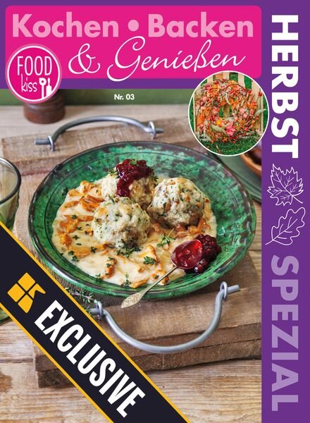 FOODkiss Spezial – 5 Oktober 2024 Cover
