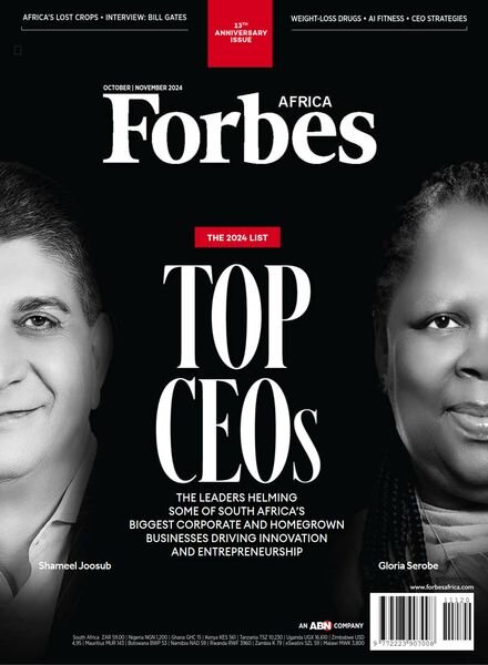 Forbes Africa – October-November 2024 Cover
