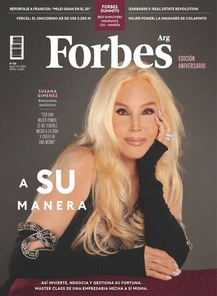 Forbes Argentina – Sepiembre-Octubre 2024 Cover