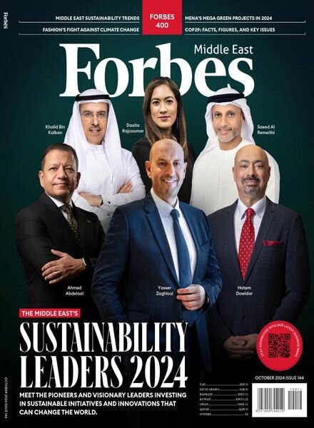 Forbes Middle East English Edition – Issue 144 2024 Cover