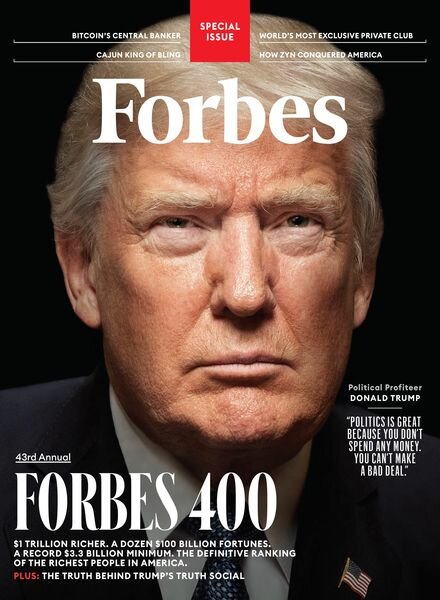 Forbes USA – October-November 2024 Cover