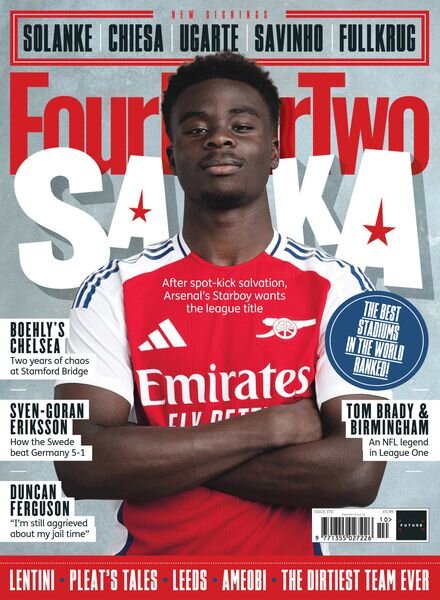 FourFourTwo UK – October 2024 Cover