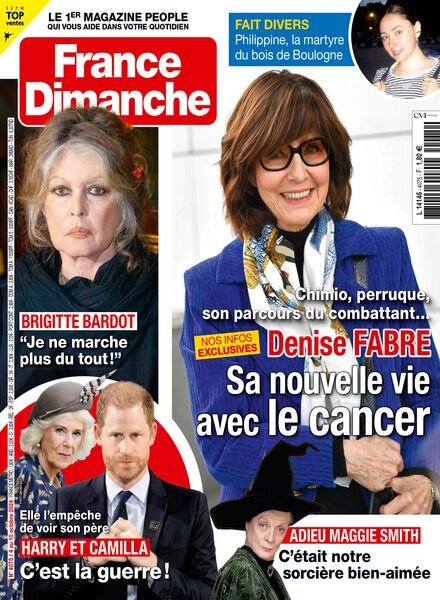 France Dimanche – 4 Octobre 2024 Cover
