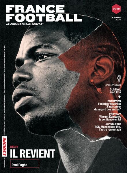France Football – Octobre 2024 Cover