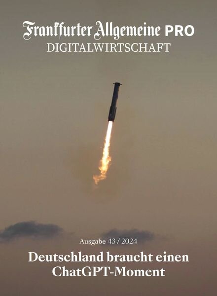 Frankfurter Allgemeine Pro D Economy – 23 Oktober 2024 Cover
