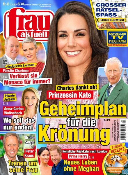 Frau Aktuell – 12 Oktober 2024 Cover