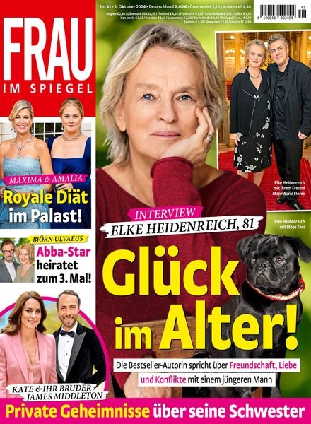Frau im Spiegel – 1 Oktober 2024 Cover