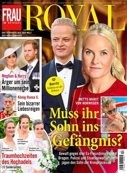 Frau im Spiegel Royal – 8 Oktober 2024 Cover