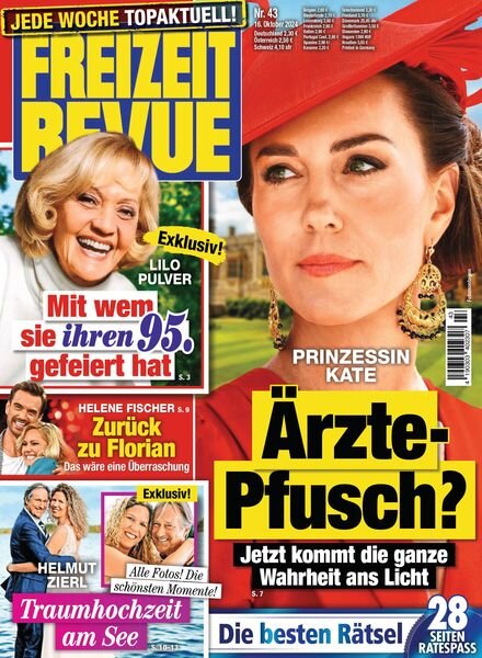 Freizeit Revue – 15 Oktober 2024 Cover
