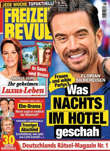 Freizeit Revue – 22 Oktober 2024 Cover