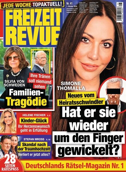 Freizeit Revue – 30 September 2024 Cover