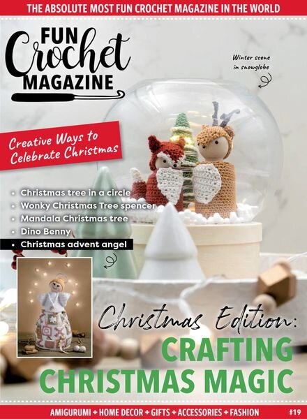 Fun Crochet Magazine – Issue 19 2024 Cover