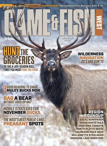 Game & Fish West – November 2024 Cover
