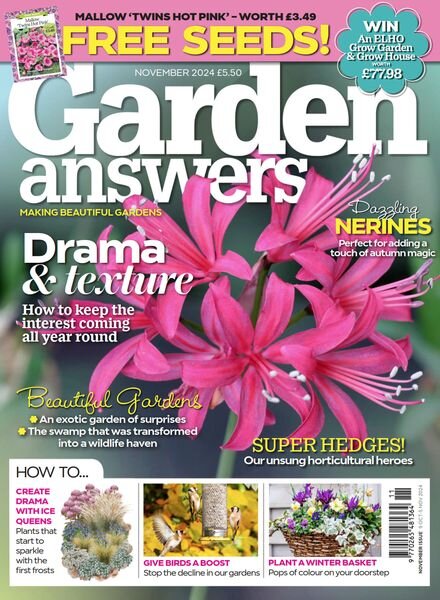 Garden Answers – November 2024 Cover