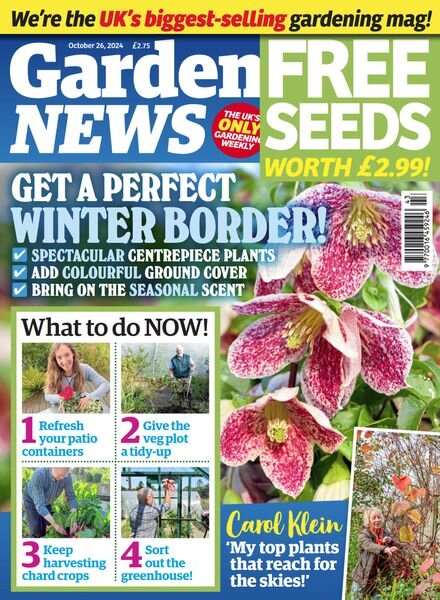 Garden News – 26 October 2024 Cover