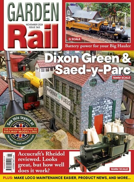 Garden Rail – November 2024 Cover