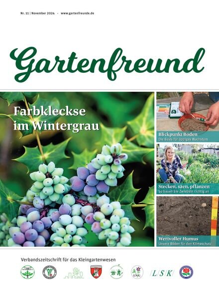 Gartenfreund – November 2024 Cover