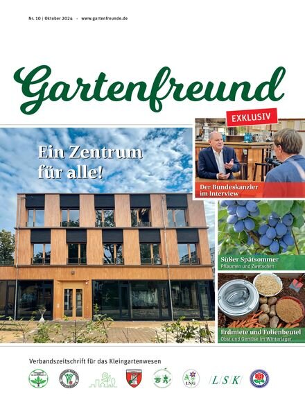 Gartenfreund – Oktober 2024 Cover