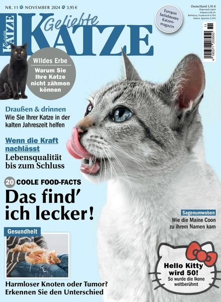 Geliebte Katze – November 2024 Cover