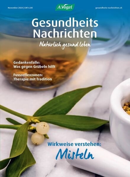 Gesundheits Nachrichten – November 2024 Cover