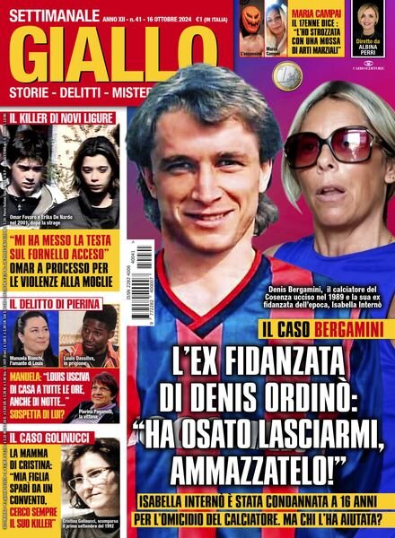 Giallo – 16 Ottobre 2024 Cover