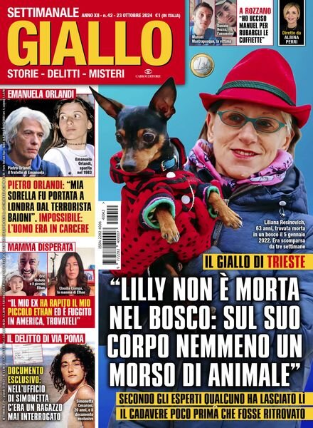 Giallo – 23 Ottobre 2024 Cover