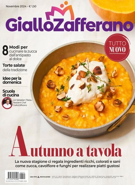 Giallo Zafferano – Novembre 2024 Cover