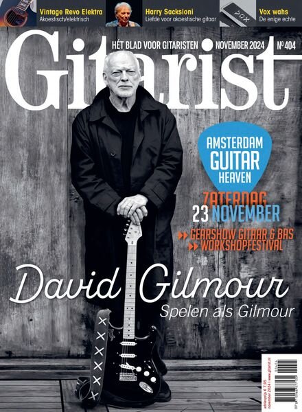 Gitarist Netherlands – November 2024 Cover