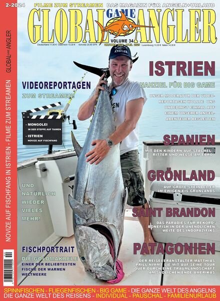 Global Game Angler – Oktober 2024 – April 2025 Cover