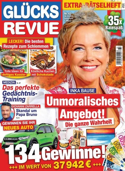 Glucks Revue – 15 Oktober 2024 Cover