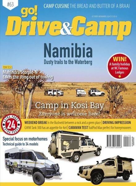 Go! Drive & Camp – October-November 2024 Cover