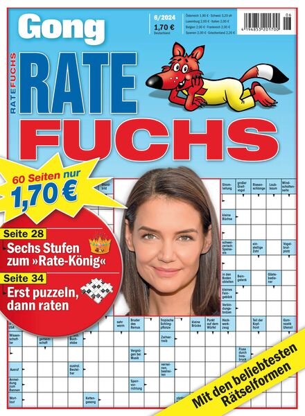 Gong Ratefuchs – 5 Oktober 2024 Cover