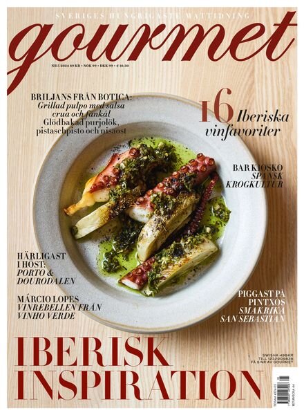 Gourmet Sverige – September 2024 Cover
