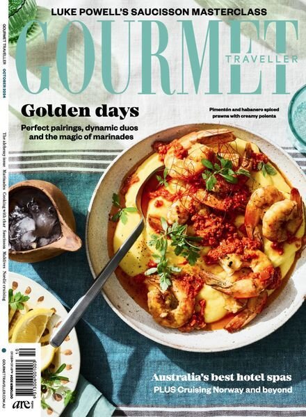 Gourmet Traveller – October 2024 Cover