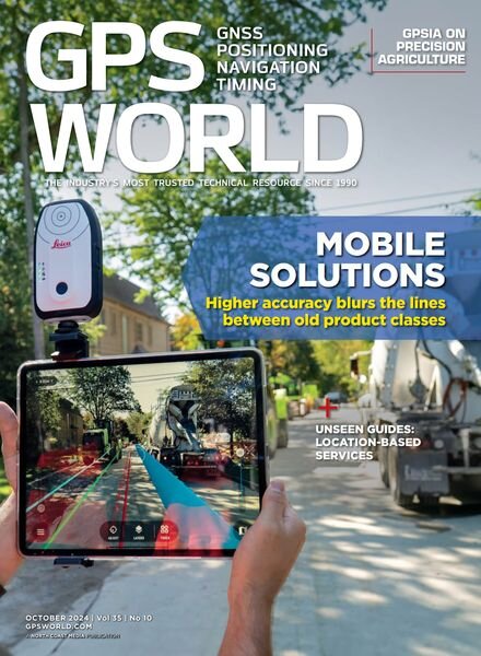 GPS World – October 2024 Cover