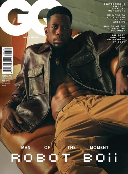 GQ South Africa – October 2024 Cover