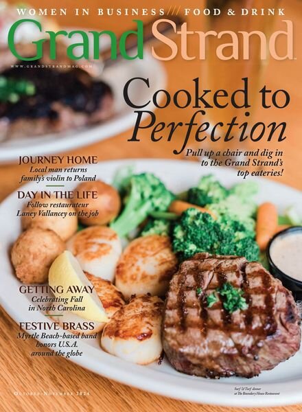 Grand Strand Magazine – October-November 2024 Cover
