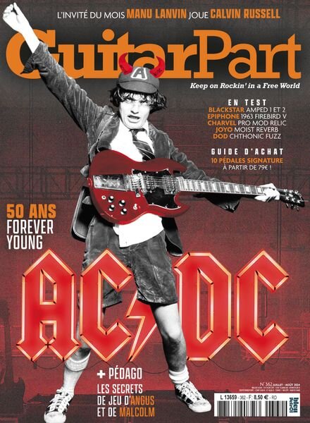 Guitar Part – Juillet-Aout 2024 Cover