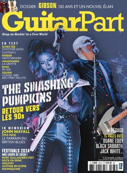 Guitar Part – Septembre-Octobre 2024 Cover