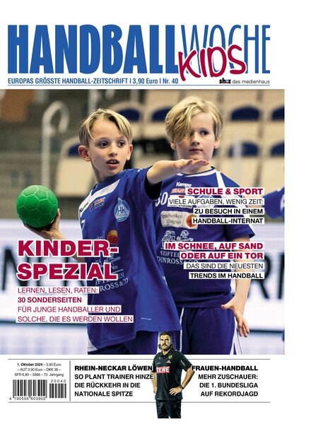 Handballwoche – 1 Oktober 2024 Cover