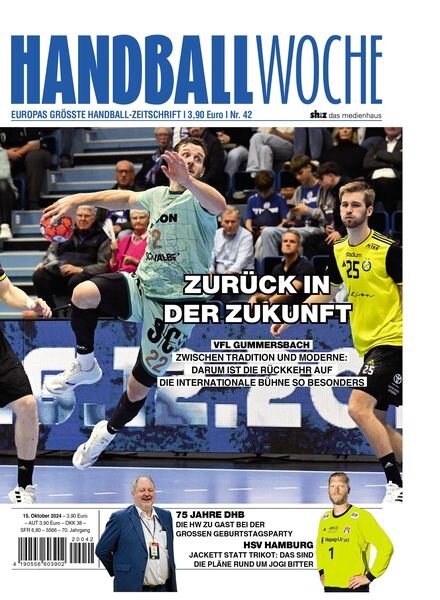 Handballwoche – 15 Oktober 2024 Cover
