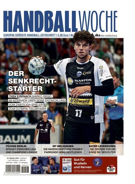 Handballwoche – 22 Oktober 2024 Cover