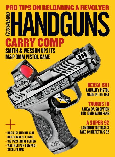 Handguns – December 2024 – January 2025 Cover