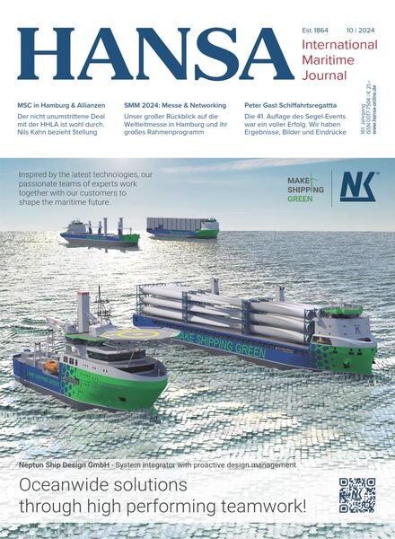 Hansa – N 10 2024 Cover