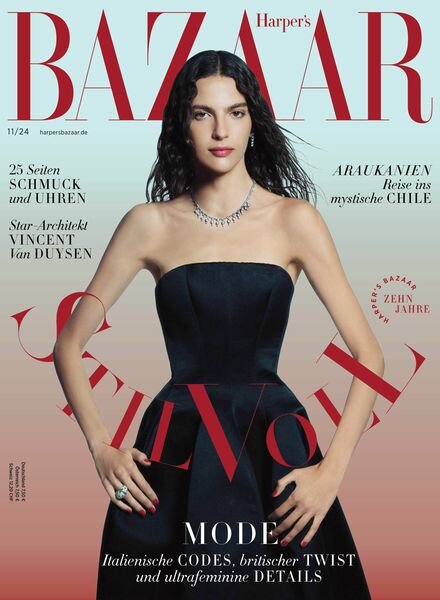 Harper’s Bazaar Germany – November 2024 Cover