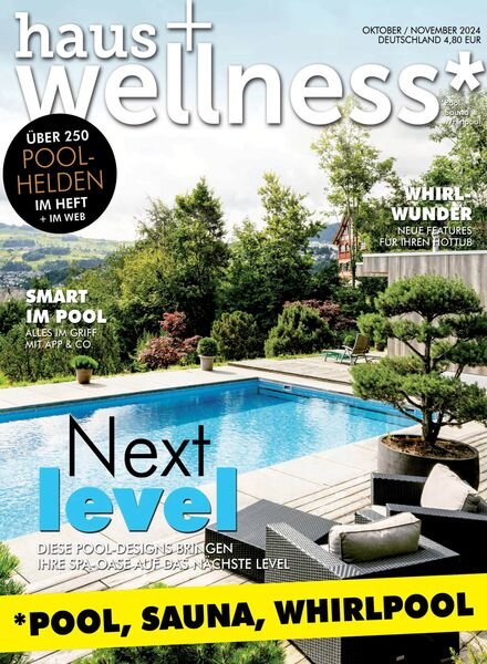 Haus+Wellness – Oktober-November 2024 Cover