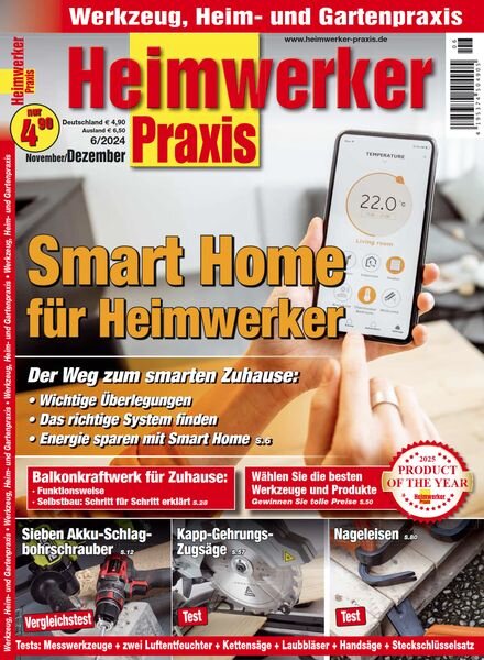 Heimwerker Praxis – November-Dezember 2024 Cover