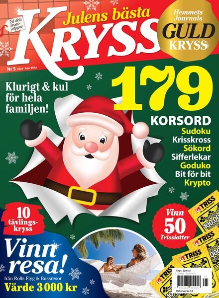 Hemmets Journal Guldkryss – 23 Oktober 2024 Cover