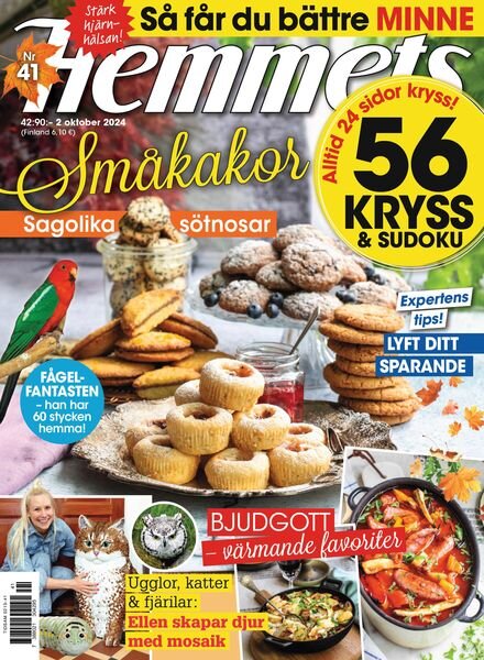 Hemmets Veckotidning – 2 Oktober 2024 Cover