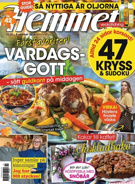 Hemmets Veckotidning – 9 Oktober 2024 Cover